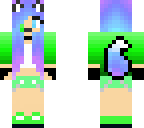 cute gamer fox girl