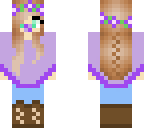 edit of a glitched skin