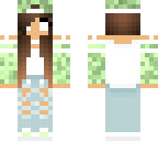 green herobrine girl