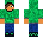green jacket