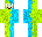 half-colored dinosaur