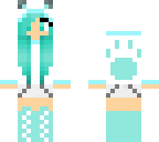 ice dog girl