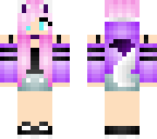 pink and purple wolf girl 2