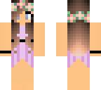 pink dress girl