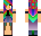 rainbow girl