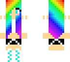 rainbow girl