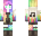 rainbow girl