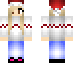 aubrey playz with santa hat