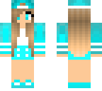blue snap back girl