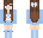 bunny girl blue