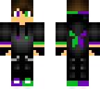 green and purple