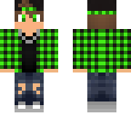 green flanel