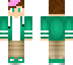 green pink baby boy