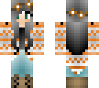halloween or fall girl