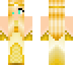 queen or princess gold girl