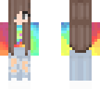 rainbow girl