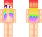 rainbow hair base