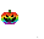 rainbow pumpkin