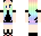 rainbow woman