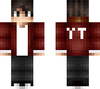 red jacket boy youtuber skin