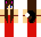red prom dress