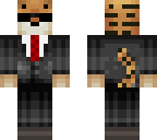 tiger in suit with glasses
