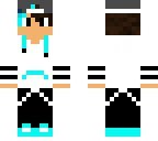white and blue guy