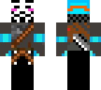 anonymous blue slime scarfed