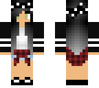black hair