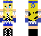 bleu pirate girl