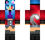blue hair
