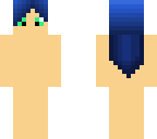 blue hair skin base