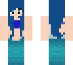 blue haired ariel