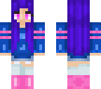 blue kawaii girl