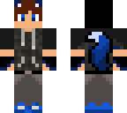 blue wolf boy