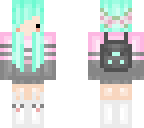 chibi school girl