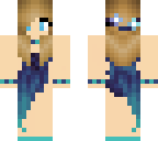 cute blue dress