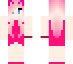 fancy pink cat