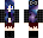 galaxy hair
