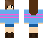 halloween costume- frisk from under tale