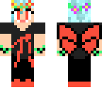 male halloween flower fairy vampire