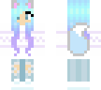 pastel fall fox girl