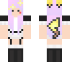 pika_chan_maid_cute_xd