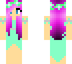 pretty teal princess