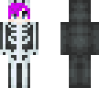 purple skeleton