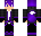 purple tie wolf guy