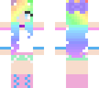 rainbow girl