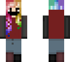 rainbow hair