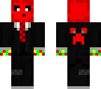 red slime with green fire
