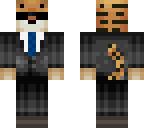 tiger with suit and tie 2